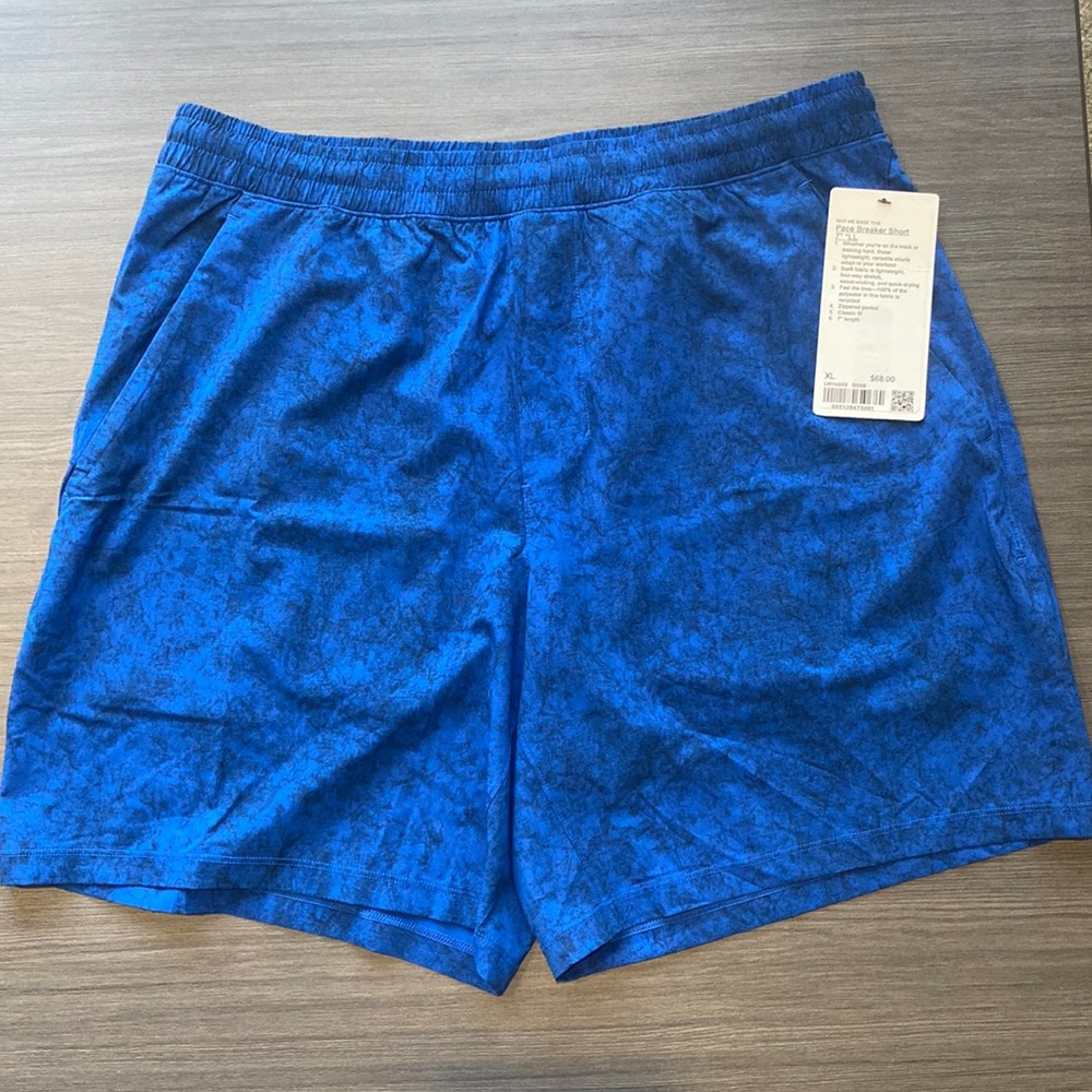 NWT Lululemon Men’s Pace Breaker 7” LL Short